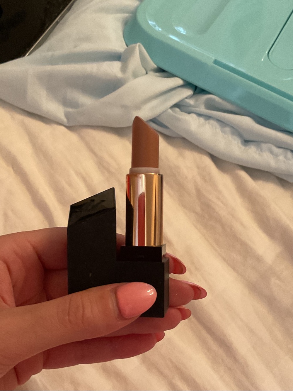 Neutral Brown Cream Lipstick - Women Makeup morphe bare all